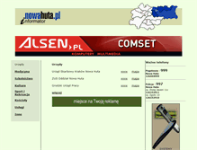 Tablet Screenshot of nowahuta.pl